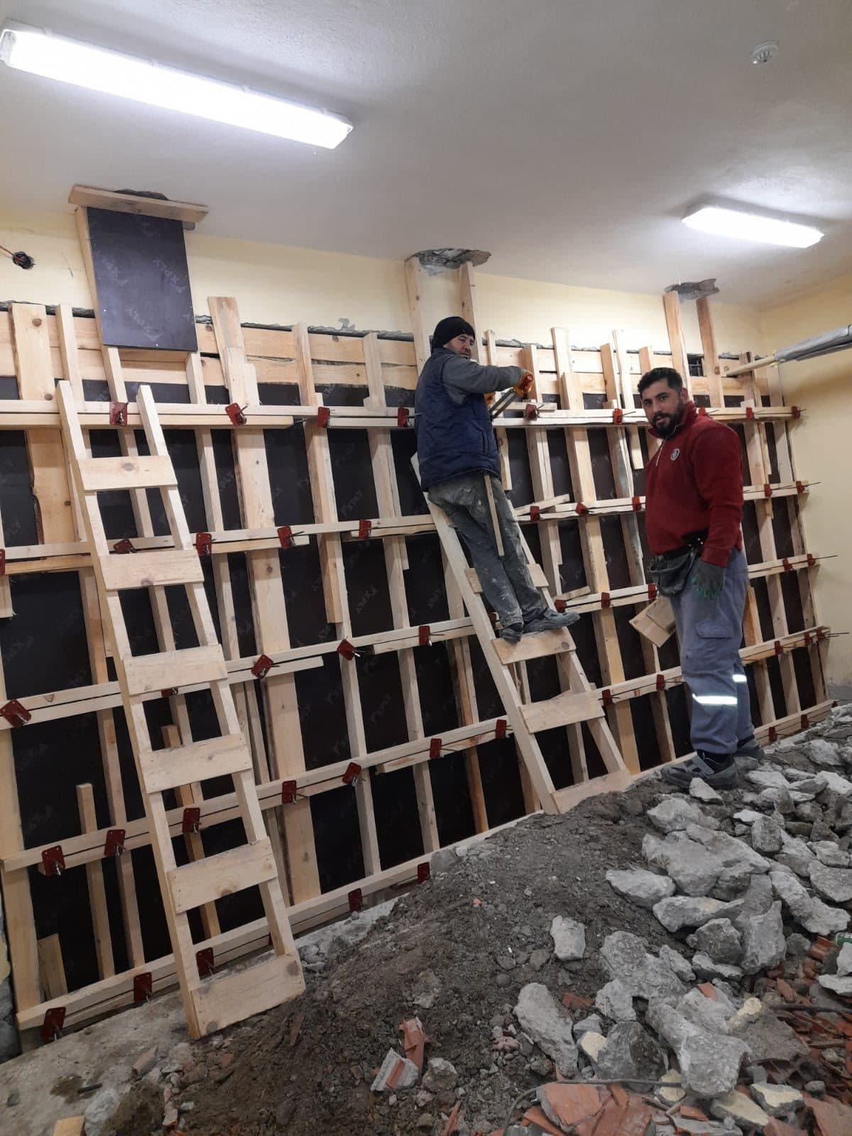 Betonarme güçlendirme uygulaması 24