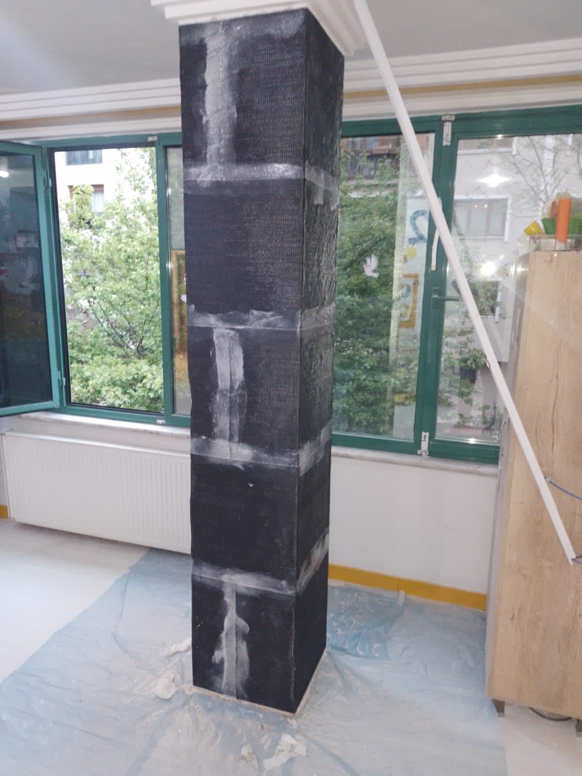 Karbonfiber güçlendirme uygulaması 9